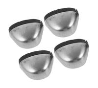 DEARMAMY Punteras para Zapatos de Seguridad Resistentes a Impactos y Perforaciones Talla 40 Material No Estándar Banda de Goma 2 Pares Protectores para Calzado de Trabajo y Uso