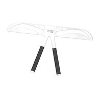 DEARMAMY Regla Europea Para Tatuajes De Plantilla De De Herramienta De Acero Inoxidable Para Moldear Salones De Belleza