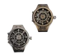 DEARMAMY Reloj Con Brújula Náutica Retro Reloj Decorativo De Moda Para Hombres Y Mujeres Esfera De Joyería