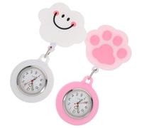 DEARMAMY Reloj De Bolsillo Decorativo De Moda Reloj De Mujer con Clip Elegante para Uso Personal