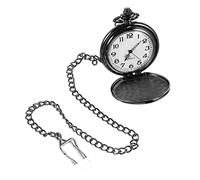 DEARMAMY Reloj de Bolsillo Dia del Padre Colgante de Cadena para Hombres Relojes Steampunk para Hombre Relojes Deportivos Reloj de Bolsillo con Cadena Reloj Collar Retro