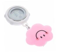 DEARMAMY Reloj de Bolsillo Enfermeras Fob Reloj Fregar Reloj retráctil Reloj de Pulsera para Hombres para Enfermeras Dama Watch relógios Reloj Digital de enfermeria Reloj con Etiqueta Metal