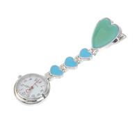 DEARMAMY Reloj De Bolsillo Médico Único Moderno Y Colgante De Acero Inoxidable Resistente Y Brillante con Decoración Elegante para Ropa Médica.