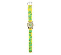 DEARMAMY Reloj de Pulsera Infantil Creativo de Dibujos Animados Color Amarillo Reloj de Silicona para Niñas y de Usar para de Cumpleaños y