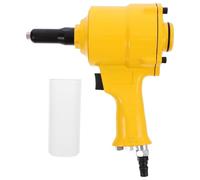 DEARMAMY Remachadora Neumática de Tuercas Industrial Herramienta Hidráulica Ligera de Dos Garras para Construcción y Reparación Automotriz Pistola de Remache y Ergonómica