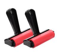 DEARMAMY Rodillos de Dibujo de Diamante 2 Piezas, Rodillo de Plástico para Impresión Artística, Herramienta para Pintura y Estampación, Uso en Manualidades y Kits de Mosaicos de Gemas