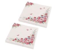 DEARMAMY Servilletas Decorativas con Estampado Floral de Unidades Servilletas Temáticas para Fiestas de Verano Diseño para Ambientar Celebraciones