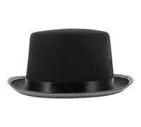 DEARMAMY Sombrero de Conjuro Negro para Adultos Diseño Creativo y Tela Ligera, Adecuado para Actuaciones de y Decoración de Fiestas, Fácil de Transportar y Almacenar
