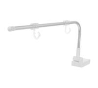 DEARMAMY Soporte Magnético y Recubrimiento Antirrayaduras Base Magnética 2 Juegos Estructura en L Ajustable Material Plástico y Hierro para Publicidad Adecuado para Tiendas y Oficinas