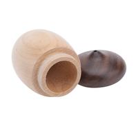 DEARMAMY Soporte para Palillos de Dientes de Nogal Negro Dispensador Compacto y Práctico para Comedor Caja de Almacenamiento Decorativa para Hogar Uso Fácil y Resistente