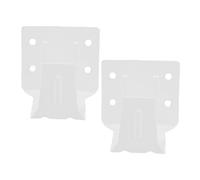 DEARMAMY Soportes para Persianas Mini en Color, Soporte Central Metálico, Clips Resistentes para Instalación de Cortinas y Persianas, Compatibles con Ventanas, 2 Piezas