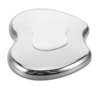 DEARMAMY Tabla De Raspado Facial De Acero Inoxidable Tabla De Guasha Para Masaje Facial Cuello Herramienta De Cuidado Para Casa