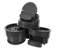 DEARMAMY Tapones Autosellantes Antiolor para Desagüe de Piso 4 Piezas Núcleo Redondo de Plástico 60 MM Filtro Resistente a Olores para Cocina y Baño Prevención de Reflujo y Agua