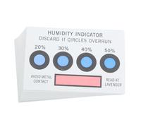 DEARMAMY Tarjetas Indicadoras de Humedad Portátiles 200 de Papel y Plástico Sensor Instantáneo para Control en Laboratorios y Gabinetes de Medicina