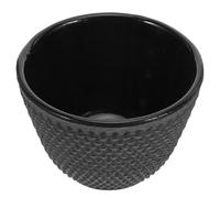 DEARMAMY Taza de Té de Hierro Fundido Tradicional 110 Ml Taza Retro Japonesa para Degustación Kung Fu para Té Tarde Adecuado para Hogar Oficina