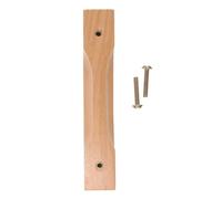 DEARMAMY Tirador de Madera Maciza para Armarios y Cajones Diseño Moderno y Ergonómico Distancia entre Agujeros 96 MM Herrajes para Muebles de Cocina y Baño Tiradores para Cómodas y