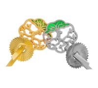 DEARMAMY Tiradores de Cajón Metálicos Vintage Diseño Árbol Vida 12 Piezas 6 Dorados 6 Plateados Pomos Pequeños Anilla Colgante para Gabinetes Tapas de Frascos y Cajas Decorativas