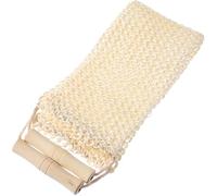 DEARMAMY Toalla de Ducha Exfoliante Espalda de Sisal Hemp Doble Cara y Diseño Plegable Adecuado para Limpieza Profunda y Masaje Corporal
