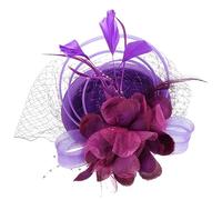 DEARMAMY Tocados De Novia Sombreros Para Mujer Diadema Para Fiesta De Té Tocado De Boda Tocado Para Banquete