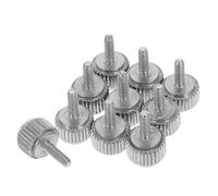 DEARMAMY Tornillos de Bloqueo Metálicos M1.6 X 5 Mm para Calibradores Vernier, Perillas Moleteadas Antiaflojamiento, 10 Piezas, Accesorios de Sujeción Resistentes para Uso Industrial