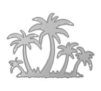 DEARMAMY Troquel de Corte para Bricolaje de Acero al Carbono Plantilla de Repujado Diseño de Palmera 85X63 CM Herramienta Artesanal para Álbumes de Fotos y Manualidades Papel