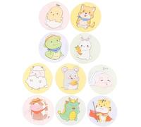 DEARMAMY Vendajes Redondos Pequeños para Niños y Adultos, Parches Transpirables con Diseño de Animales Cuidado de Heridas que No se Adhieren Herida y No se Caen, 120 Piezas Ideales