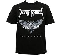Death Angel Evil Divide Moth Bob Tyrell Art Men T Tshirts Camisetas y Tops(X-Large)