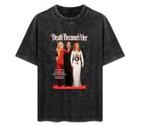 Death Becomes Her Cult Horror Comedy Movie Unisex T-Shirt Black Mens Top tee XL