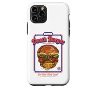 Death Burger Sarcasm Retro Vintage Funny Adult Humor Carcasa para iPhone 11 Pro
