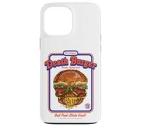 Death Burger Sarcasm Retro Vintage Funny Adult Humor Carcasa para iPhone 13 Pro Max