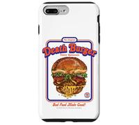 Death Burger Sarcasm Retro Vintage Funny Adult Humor Carcasa para iPhone 7 Plus/8 Plus