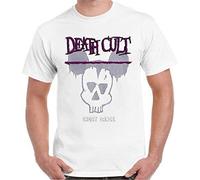 Death Cult Gods Zoo EP Punk Rock Retro T Tshirts Camisetas y Tops White(Large)