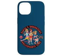 Death Daughters Rollerskate Club Retro Funny Adult Humor Carcasa para iPhone 14