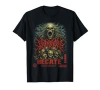 Death Horror Undead Ghoul Urban Streetwear Heavy Metal Y2K Camiseta