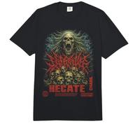Death Horror Undead Ghoul Urban Streetwear Heavy Metal Y2K Comfort Colors Adult Heavyweight T-Shirt