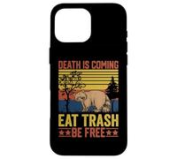 Death Is Coming Eat Trash Be Free Carcasa para iPhone 16 Pro MAX