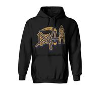 DEATH - LEPROSY BLACK Hooded Sweatshirt Medium