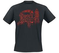 Death Life Will Never Last Hombre Camiseta Negro 100% algodón Regular