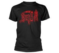 Death Life Will Never Last Hombre Camiseta Negro L 100% algodón Regular