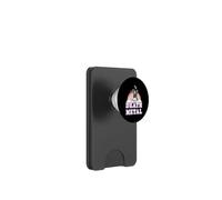 Death Metal Rock Music Rainbow Grim Reaper Riding Unicorn PopSockets PopWallet para MagSafe