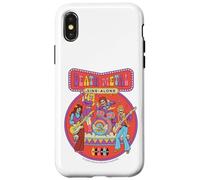 Death Metal Sing-Along Skeletons Retro Funny Adult Humor Carcasa para iPhone X/XS