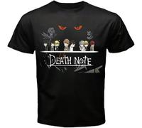 Death Note 2 Anime Manga ry Yagami Japan T Shirt Basic tee Black XXL