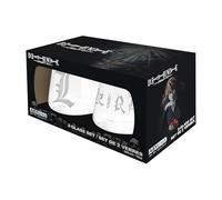 DEATH NOTE 2 Glass Set Kira & L