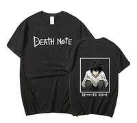 Death Note Camiseta Anime L Lawliet Ryuk Camiseta Verano Unisex Cuello Redondo Manga Corta Camisetas Harajuku
