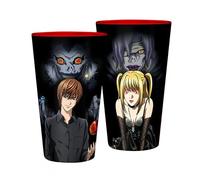 DEATH NOTE - Large Glass - 400ml - Light & Misa