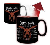 ABYSTYLE Death Note L & Light - Taza con cambio de calor de 16 onzas líquidas, diseño de anime manga para el hogar y la cocina, regalo