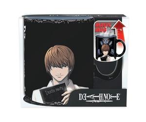 DEATH NOTE - Mug, taza ceramica thermoréactif - 460 ml - Kira & L
