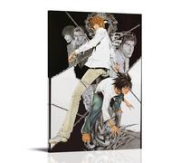 Death Note- Pósteres impermeables para pared, impresión en casa, a prueba de humedad, fácil de instalar y resistente a la decoloración, estilo marco, 50 x 75 cm