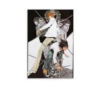 Death Note- Pósteres impermeables para pared, impresión en casa, a prueba de humedad, fácil de instalar y resistente a la decoloración, estilo sin marco, 20 x 30 cm