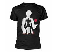 Death Note - RYUK & Light. Official White Yellow Black Red Mens t Tshirts Camisetas y Tops Men. Extra Large(Medium)